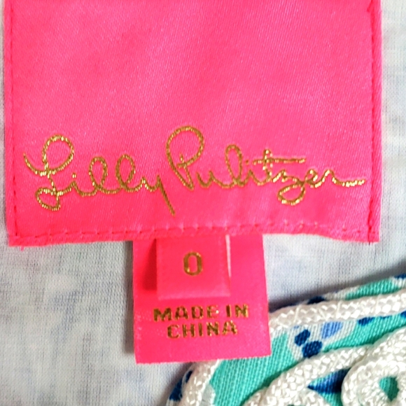 Lilly Pulitzer GABBY SHIFT Dress Royal Purple Koalafications Sleeveless Zip S 0 - Picture 15 of 16